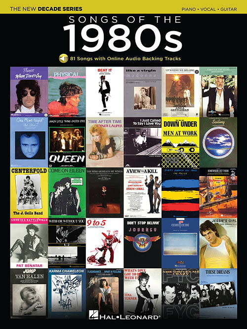 【輸入楽譜】1980年代のソング集: 新ディケイド・シリーズ(オーディオ・オンライン・アクセスコード付)