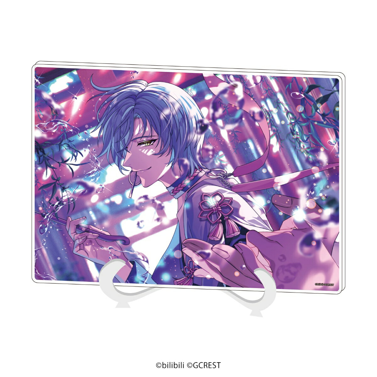 アクリルアートボード(A5サイズ)「夢職人と忘れじの黒い妖精」03/イツキ太陽覚醒(公式イラスト)【グッズ】