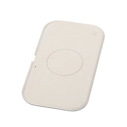 Deff WIZ Wireless Charging Tray Qi 最大15W クリームベージュ