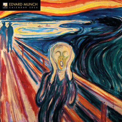 Edvard Munch Wall Calendar 2026 (Art Calendar) EDVARD MUNCH WALL CAL 2026 (AR [ Flame Tree Studio ]