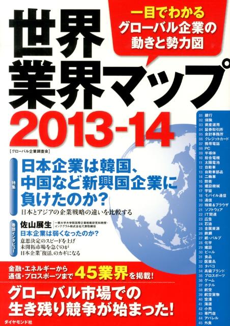 世界業界マップ（2013-14）