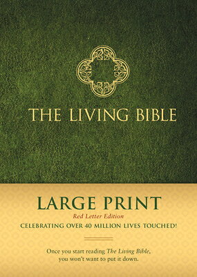 The Living Bible Large Print Red Letter Edition LIVING BIBLE LP RL /E -LP [ New Living Translation ]