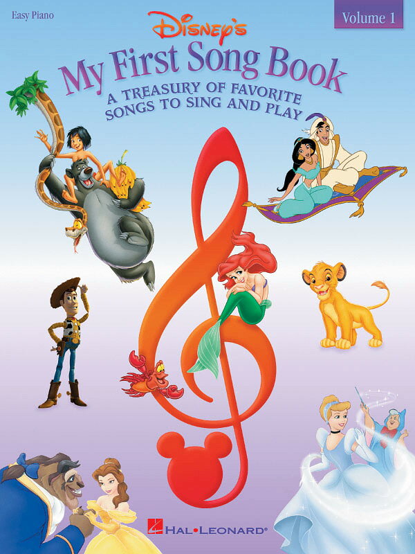 【輸入楽譜】Disney's My First Songbook Vol.1: Easy Piano Songbook