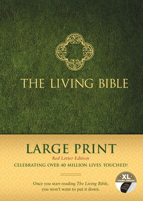 The Living Bible Large Print Red Letter Edition LIVING BIBLE LP RL /E -LP [ Tyndale ]