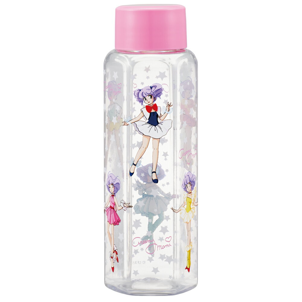 クリィミーマミ　六角 クリアデザイン ボトル 水筒 350ml