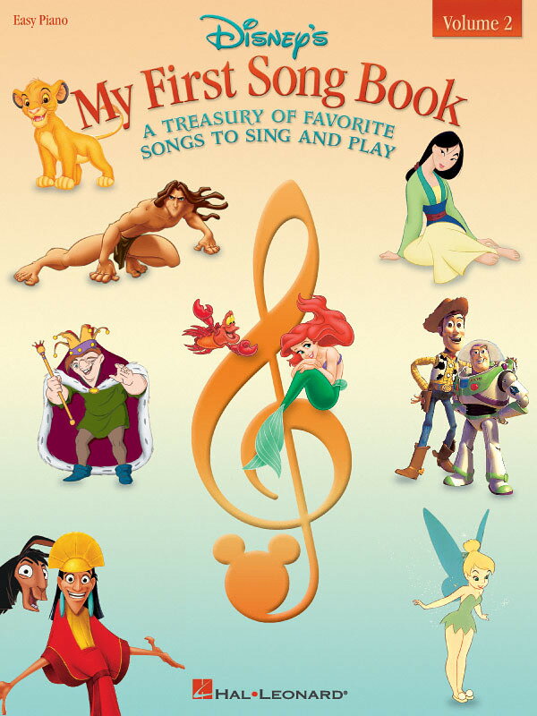 【輸入楽譜】Disney's My First Songbook Vol.2: Easy Piano Songbook