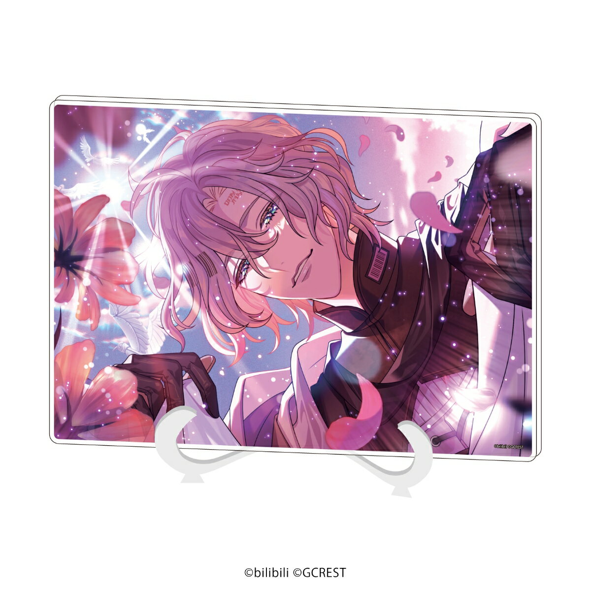 アクリルアートボード(A5サイズ)「夢職人と忘れじの黒い妖精」05/トワ太陽覚醒(公式イラスト)【グッズ】