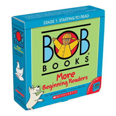 Bob Books - More Beginning Readers Box Set Phonics, Ages 4 and Up, Kindergarten (Stage 1: Starting t