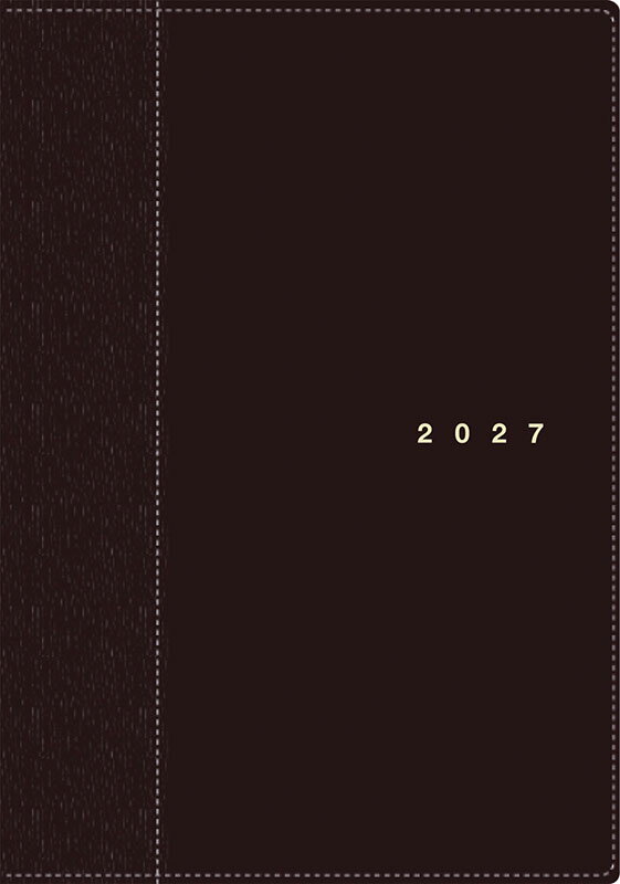 2027年 手帳 1月始まり No.351 シャルム(R) 1 [ネオブラック]高橋書店 B6判 ウィークリー