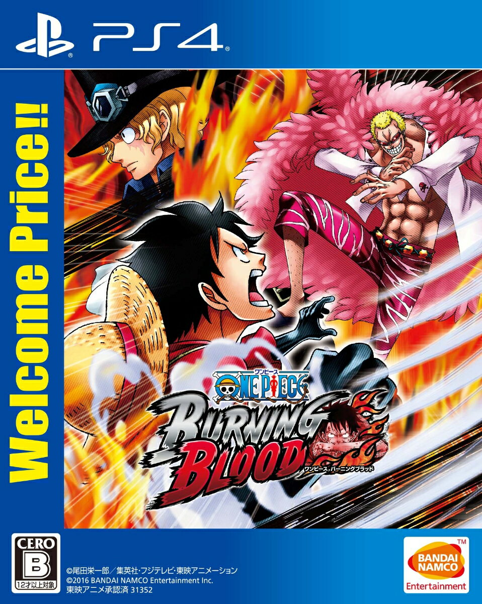 ONE PIECE BURNING BLOOD Welcome Price!のパッケージ画像
