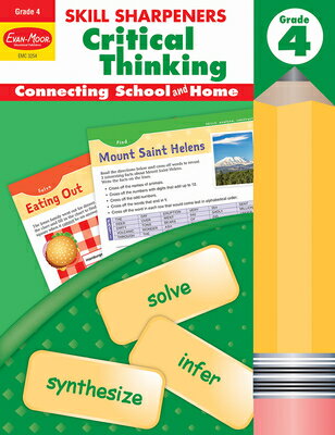 Skill Sharpeners: Critical Thinking, Grade 4 Workbook SKILL SHARPENERS CRITICAL THIN （Skill Sharpeners: Critical Thinking） 