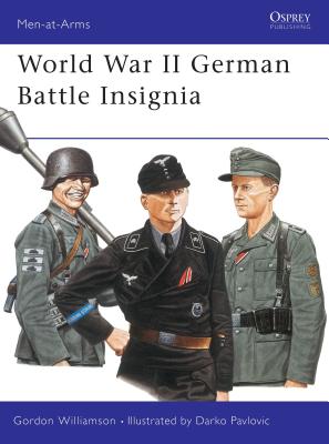 The remarkable war effort of the German armed forces on three fronts between 1939 and 1945 was recognised by a wider range of insignia than seen in the Allied armies. While the Wehrmacht displayed fewer unit insignia than the Allies, a glance at a German soldier's tunic could reveal much more about his actual combat experience. In this book an experienced researcher explains and illustrates the Battle and Assault Badges of the Army, Waffen-SS and Luftwaffe ground troops of World War II; the sleeve shields and cuffbands issued to mark service in particular campaigns; wound badges, commemorative medals, and other types of insignia.