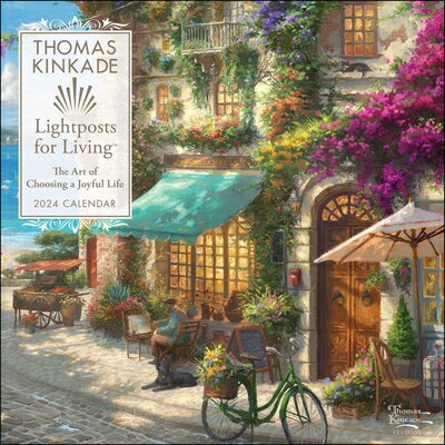 Thomas Kinkade Lightposts for Living 2024 Wall Calendar [ ]