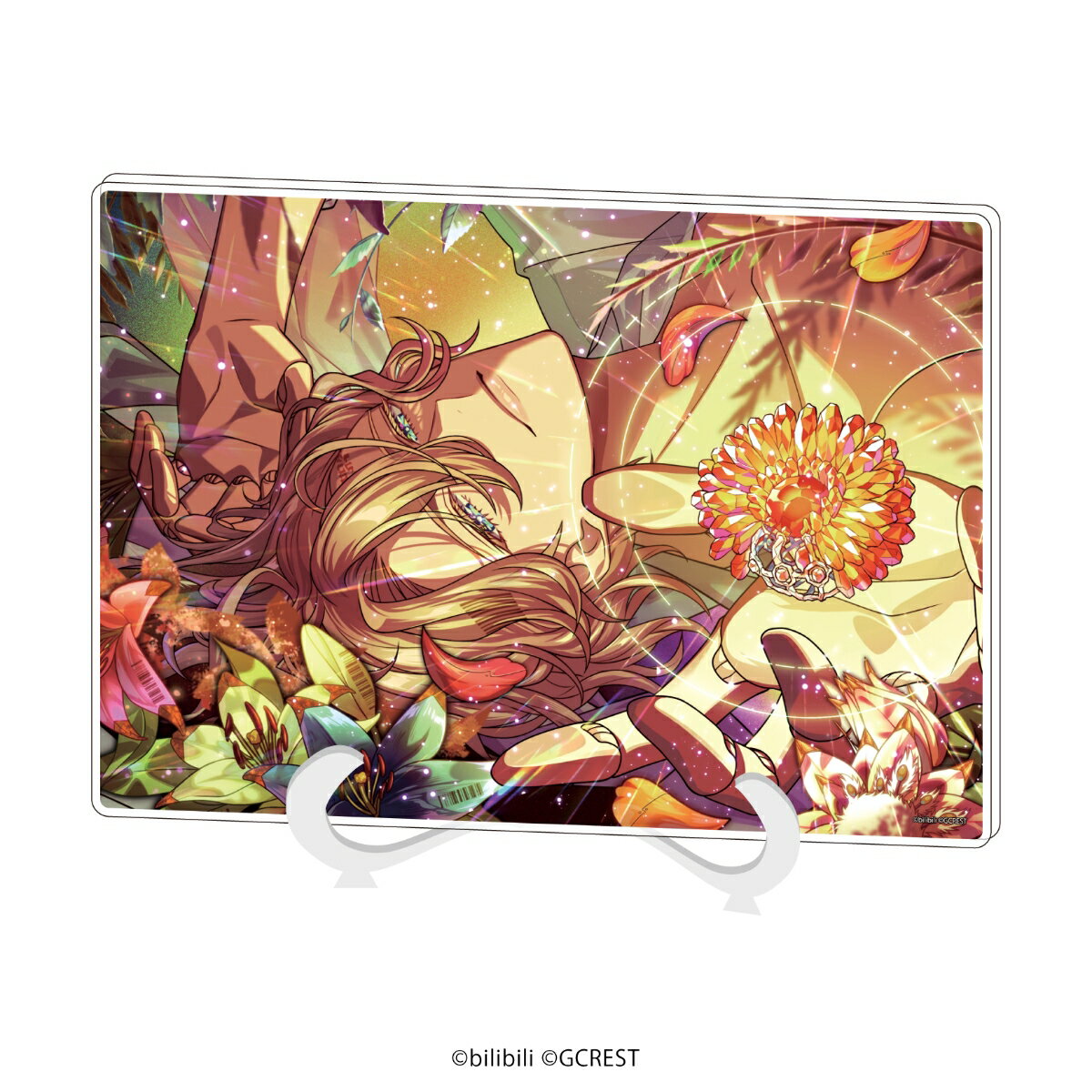 アクリルアートボード(A5サイズ)「夢職人と忘れじの黒い妖精」06/トワ月覚醒(公式イラスト)【グッズ】