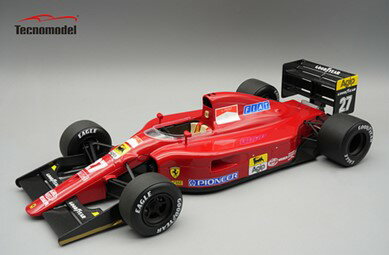 テクノモデル 1/18 フェラーリ 642 F1 モナコGP 1991 Alain Prost 【TM18-392B】 (ミニカー)