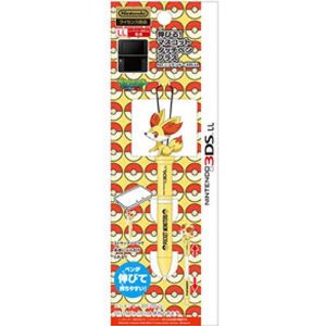 伸びる！マスコットタッチペン プラス for ニンテンドー3DS LL フォッコ