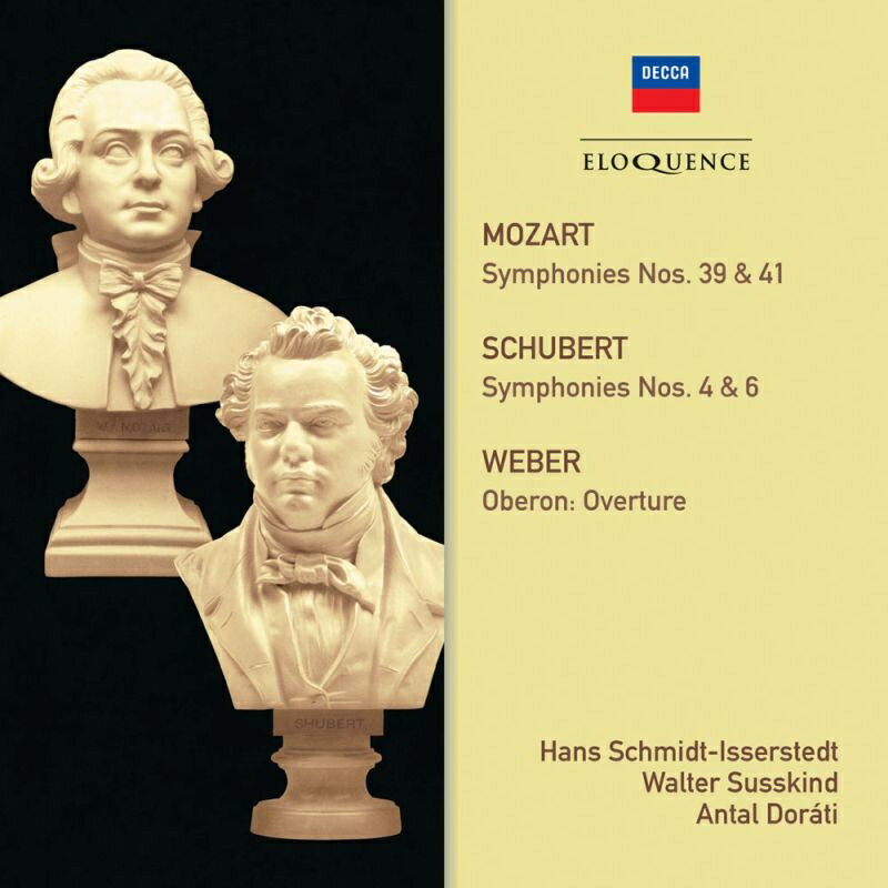 【輸入盤】モーツァルト：交響曲第41番『ジュピター』、第39番、シューベルト：交響曲第6番、他　ハンス・シュミット＝イッセルシュテット＆ロンド