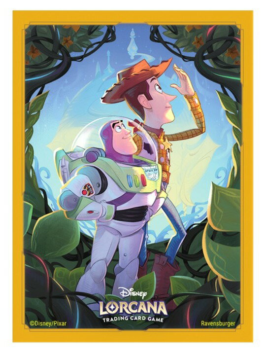 ディズニー・ロルカナ・TCG　日本語版　公式カードスリーブ 「トイ・ストーリー ウッディ＆バズ・ライトイヤー」