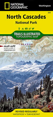 The map includes all of North Cascades National Park, Ross Lake National Recreation Area, and Lake Chelan National Recreation Area, with detailed trails and topographic information. The map includes detailed coverage of Mount Baker Wilderness, Snoqualmie National Forest, Glacier Peak Wilderness, Stephen Mather Wilderness, Ross Lake National Recreatioin Area, Noisy Diobsub Wilderness, Pasayten Wilderness, Wenatchee National Forest, Lake Chelan, Ross Lake, and much more. Includes UTM grids for use with your GPS unit.
