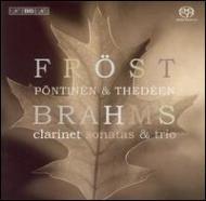 【輸入盤】Clarinet Sonata.1, 2, Trio: Frost(Cl) Pontinen(P) Thedeen(Vc) (Hyb) [ ブラームス（1833-1897） ]