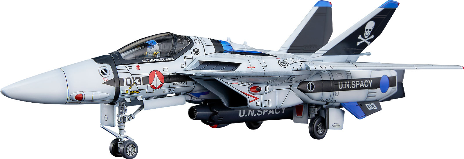 PLAMAX 1/72 VF-1バルキリー、マックス機と柿崎機がコンパチブルキットで登場！
映画『超時空要塞マクロス 愛・おぼえていますか』にて活躍する「VF-1バルキリー」を1/72スケールでキット化。マーキングは柿崎速雄機とマクシミリアン・ジーナス機をチョイス、マックス機はA型の013と隊長機S型の001を選んで作ることができます。
キット解説：パーツ数を抑えながらもディテール表現は抑揚と密度感を兼ね備えたものになっているため、何度も組み立てたくなるようなスピード感でバルキリーの魅力がギュッと詰まった完成品が手に入ります。パーツ同士の合わせ目は極力目立たない部分に設定し、各ユニットがガッチリと所定の位置に収まるようのりしろ部分をしっかり取ったことで、パーツ同士の位置や角度がしっかりと決まり、完成後の剛性感もきわめて高いモデルになっています。バブルキャノピーを再現しながらもパーティングラインの入らない金型設計、開閉各状態を差し替えで表現できる脚収納庫の構成など飛行機模型のプラスチックキットとしても見どころは満点。頭部はA型とS型のものが付属し、1/72ながら高解像度な着座姿勢のパイロットが付属します。各パーツは4色の成型色となっており、組み立ててステッカーやデカールを貼るだけでも実感のある仕上がりとなります。

【素材】プラスチック
【サイズ】全長約190mm
【付属品】専用台座

※掲載の写真は実際の商品とは多少異なる場合があります。

（C） 1984 BIGWEST【対象年齢】：15歳以上【商品サイズ (cm)】(幅）：19