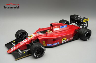 テクノモデル 1/18 フェラーリ 642 F1 イモラGP 1991 Alain Prost レインタイヤ車 【TM18-392D】 (ミニカー)