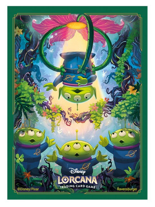 ディズニー・ロルカナ・TCG　日本語版　公式カードスリーブ 「トイ・ストーリー リトル・グリーン・メン」