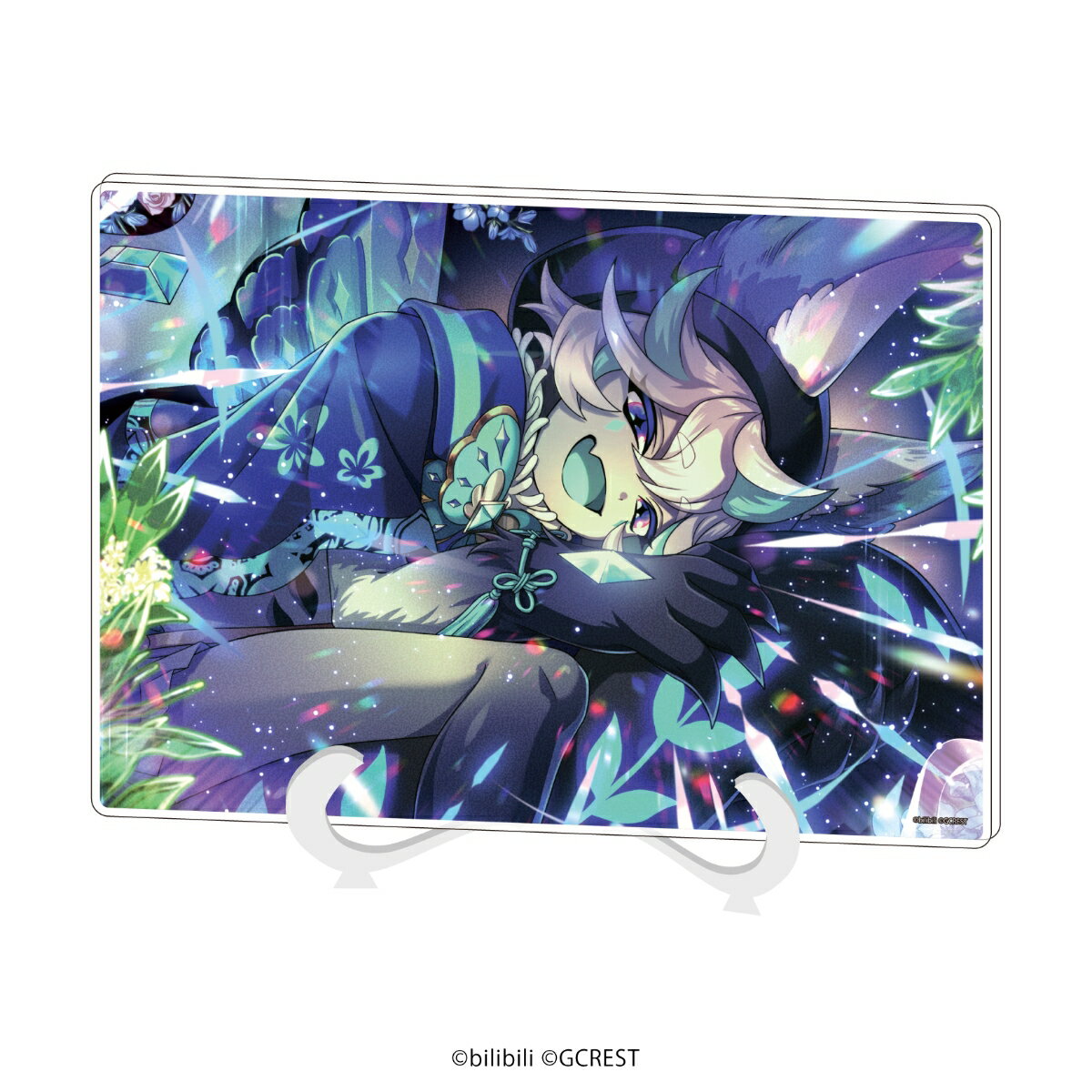 アクリルアートボード(A5サイズ)「夢職人と忘れじの黒い妖精」08/ナヴィ覚醒後(公式イラスト)【グッズ】