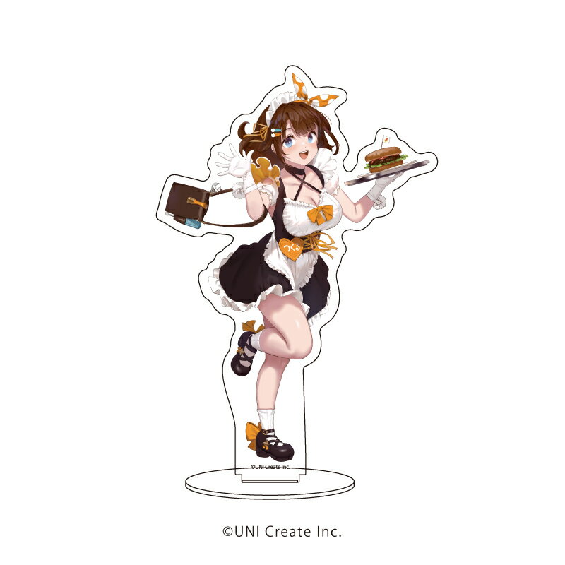 キャラアクリルフィギュア「ライヴラリ」03/図月つくる メイドver.(描き下ろしイラスト)【グッズ】