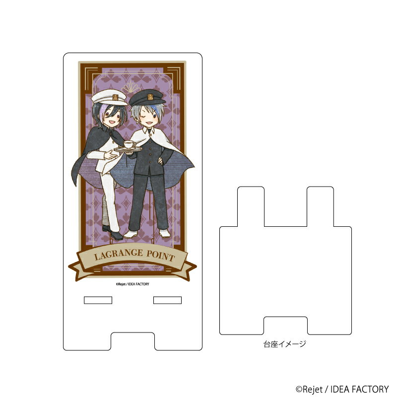 スマキャラスタンド「ピタゴラスプロダクション」02/LAGRANGE POINT レトロカフェver. (レトロアートイラスト)【グッズ】