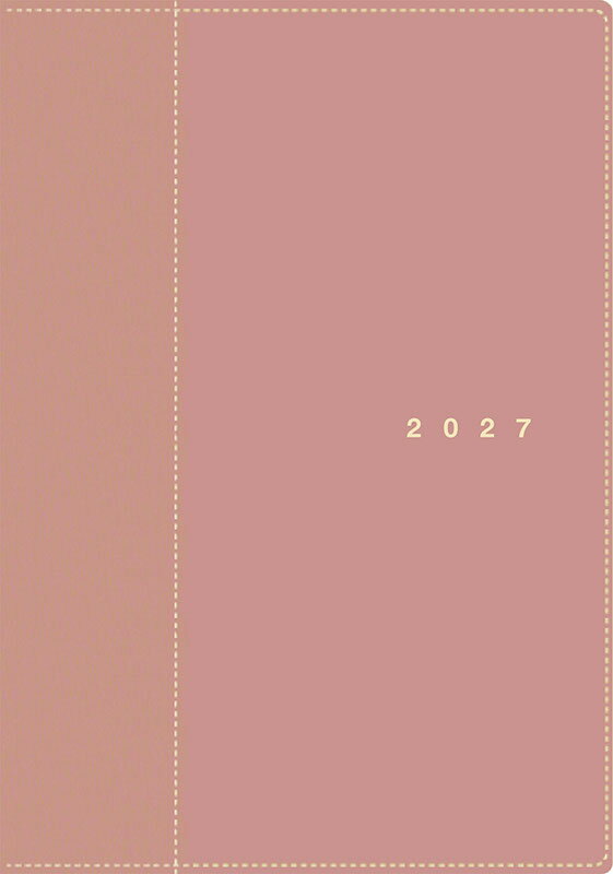 2027年 手帳 1月始まり No.356 シャルム(R) 6 [ライトローズウッド]高橋書店 B6判 ウィークリー