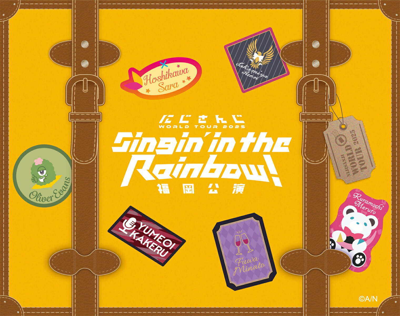 にじさんじ WORLD TOUR 2025 Singin’ in the Rainbow！福岡公演(通常盤)【Blu-ray】