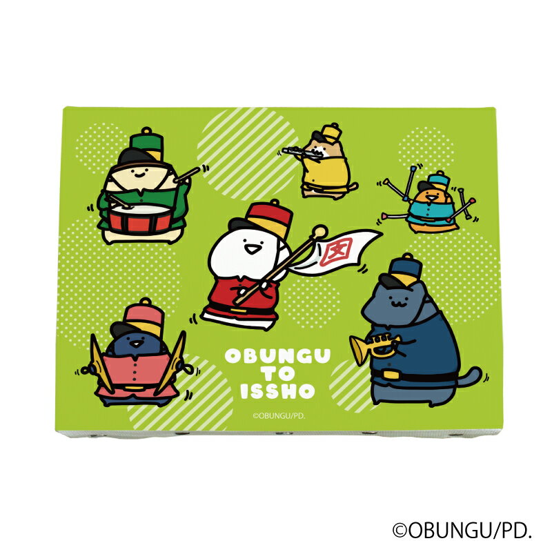 キャンバスアート「お文具といっしょ」04/鼓笛隊デザイン(描き下ろし)【グッズ】