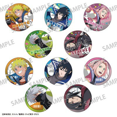 NARUTO-ナルトー 疾風伝 トレーディングメタル缶バッジ／パルクール