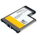 USB 3.0 2ポート増設用ExpressCard／54 アダプタカード UASP対応