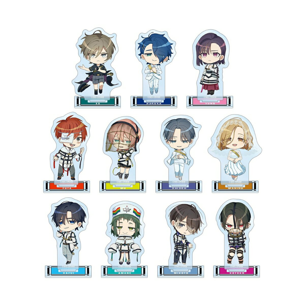 MILGRAM -ミルグラムートレーディング 公式ちびキャラ Season 3 ver. アクリルスタンド(BOX＝11個)