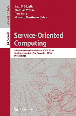 This book constitutes the refereed proceedings of the 8th International Conference, ICSOC 2010, held in San Francisco, CA, USA, in December 2010.The 33 revised full papers and three full industry papers, presented together with 18 short papers, three PhD symposium posters and four regular posters, were carefully reviewed and selected from 238 submissions. The papers are organized in topical sections on Service and Business Process Modeling; Service Management; Quality of Service; Service Science and Design; Service Development and Run-time Management; High-level Description Languages; Service Level Agreements; Service Engineering Methodologies; Service Security, Privacy, and Trust; Business Service Modeling; Formal Methods; and Service Applications.