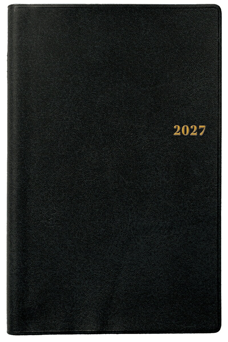 常に携帯し、たくさんメモを取りたい方に好適

【月間記入欄】2027年1月〜2028年3月（横書型）

【その他】 横罫メモ、ミシン入りフリーメモ、方眼用紙（5mm方眼）、アドレス　他