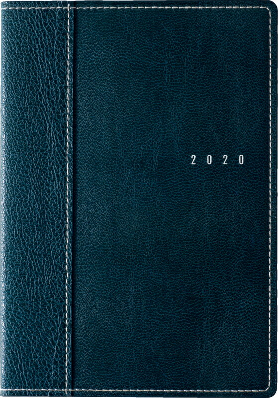 2020年版 1月始まり No.357 シャルム（R） 7 ダークグリーン 高橋書店 B6判