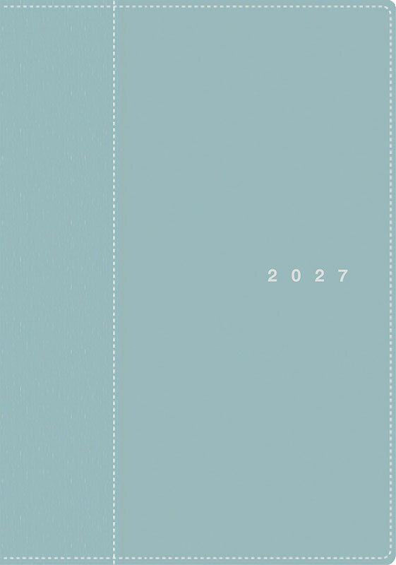 2027年 手帳 1月始まり No.358 シャルム(R) 8 [フィールドグリーン]高橋書店 B6判 ウィークリー