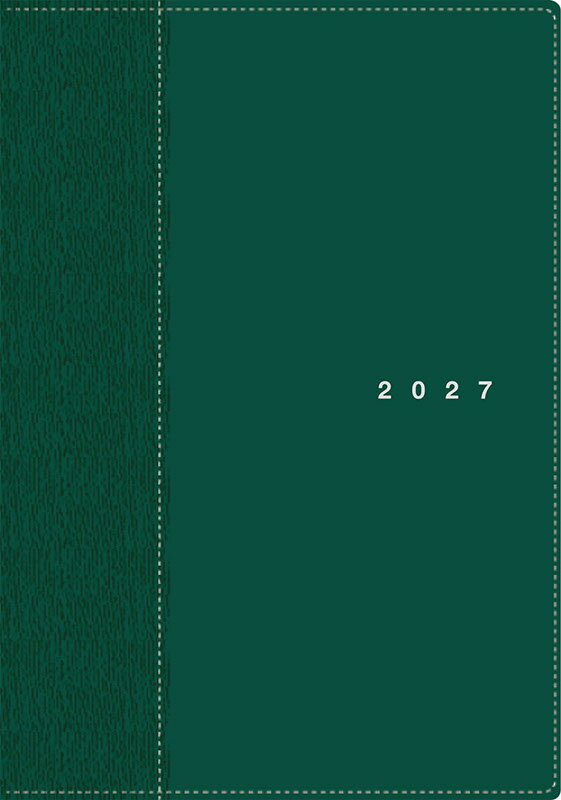2027年　手帳　1月始まり　No.359　シャルム(R) 9　　[ロイヤルグリーン]高橋書店　B6判　　ウィークリー （シャルム）