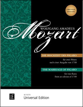 【輸入楽譜】モーツァルト, Wolfgang Amadeus: オペラ「フィガロの結婚」より