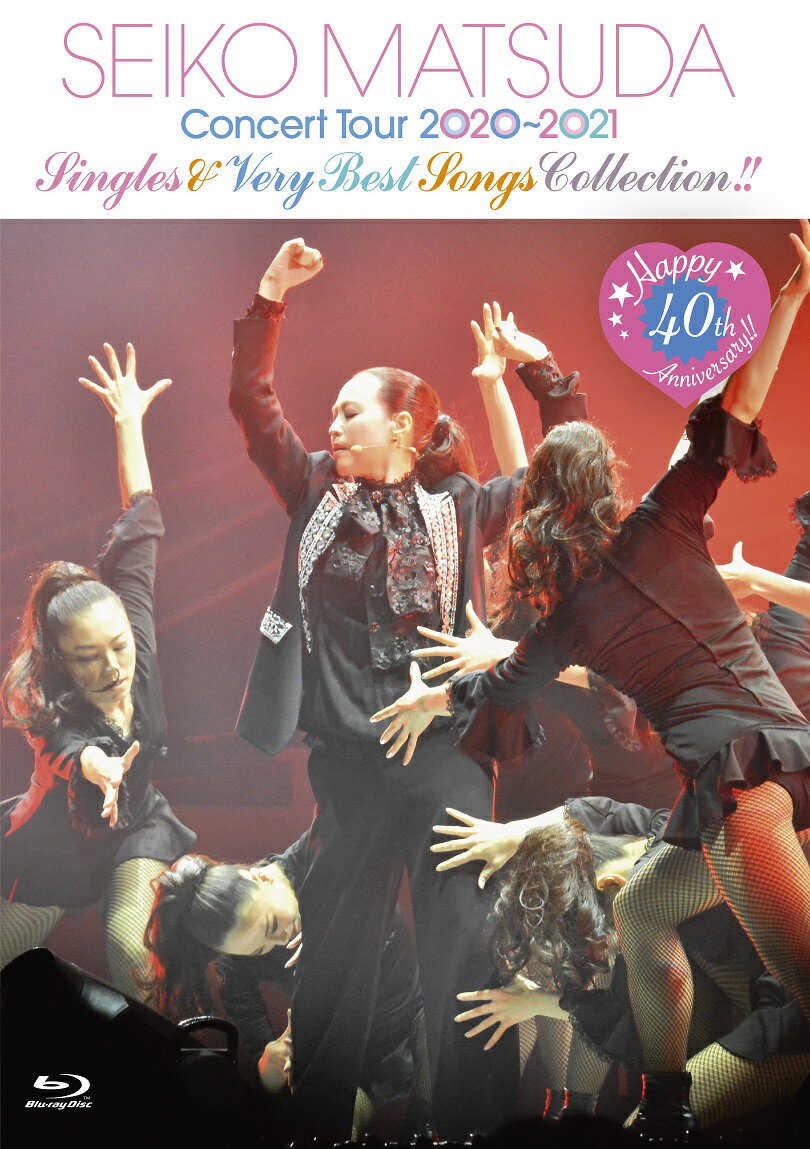 Happy 40th Anniversary Seiko Matsuda Concert Tour 2020～2021 “Singles Very Best Songs Collection ”(初回限定盤)【Blu-ray】 松田聖子