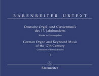 【輸入楽譜】DEUTSCHE ORGEL- UND CLAVIERMUSIK DES 17. JAHRHUNDE