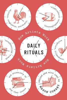 A book on how artists work, how they ritualize their days with the comforting (mundane) details of their lives: their daily routines, fears, dreams, naps, eating habits, and other prescribed, finely calibrated "subtle maneuvers.O