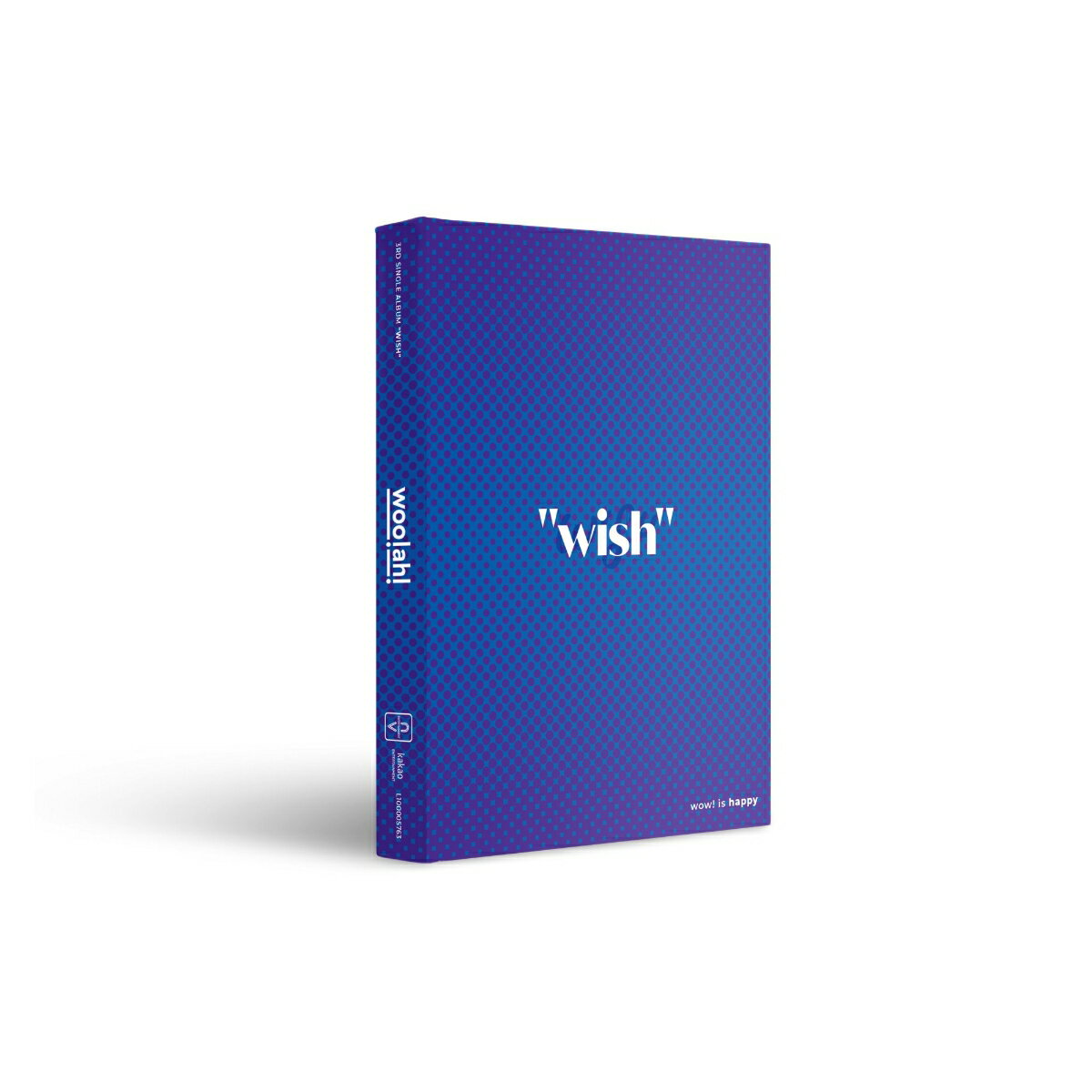 【先着特典】3rd Single Album “WISH” HAPPY ver. ランダムトレーディングカード 55 X 85 mm [ woo!ah! ]