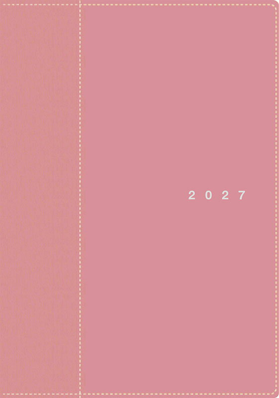 2027年 手帳 1月始まり No.360 シャルム(R) 10 [ライトブリックレッド]高橋書店 B6判 ウィークリー