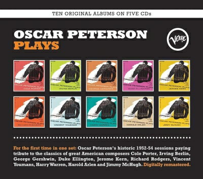 【輸入盤】Oscar Peterson Plays (5CD)