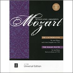 【輸入楽譜】モーツァルト, Wolfgang Amadeus: オペラ「魔笛」より