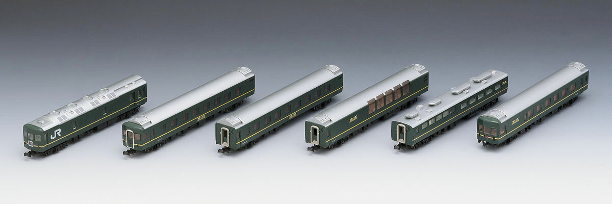 TOMIX JR 24系25形特急寝台客車（トワイライトエクスプレス）基本セットB 【98362】 (鉄道模型 Nゲージ)